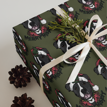 Merry Misfit Wrapping Paper Sheets