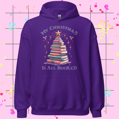 My Christmas is All Booked Unisex Hoodie