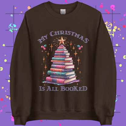 My Christmas is All Booked Unisex Sweatshirt