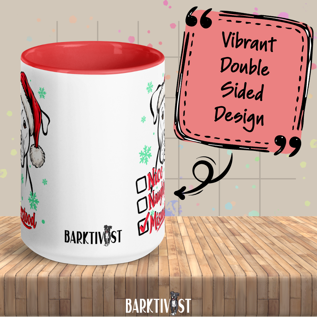 Nice, Naughty, Misunderstood, 15oz Mug