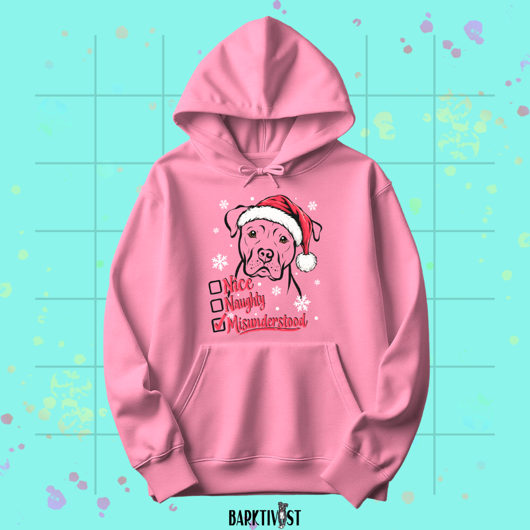 Nice, Naughty, Misunderstood, Classic Hoodie