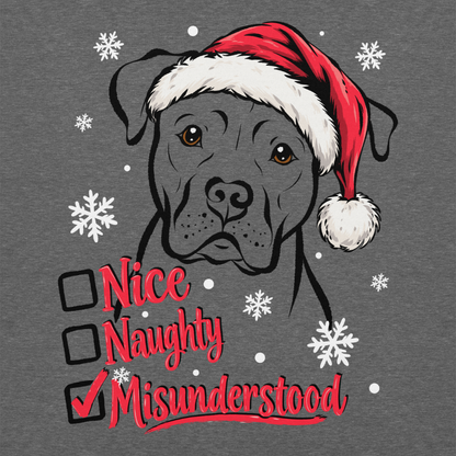 Nice, Naughty, Misunderstood, Classic Hoodie