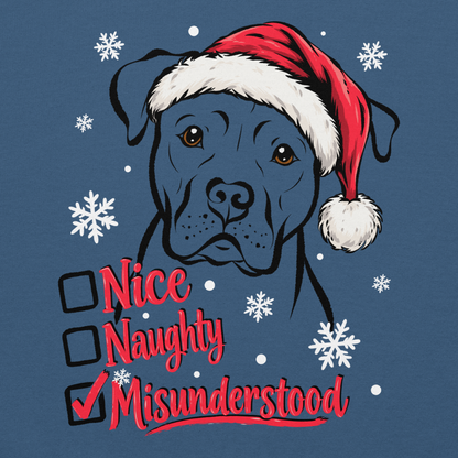 Nice, Naughty, Misunderstood, Classic Hoodie
