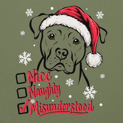 Nice, Naughty, Misunderstood, Classic Hoodie