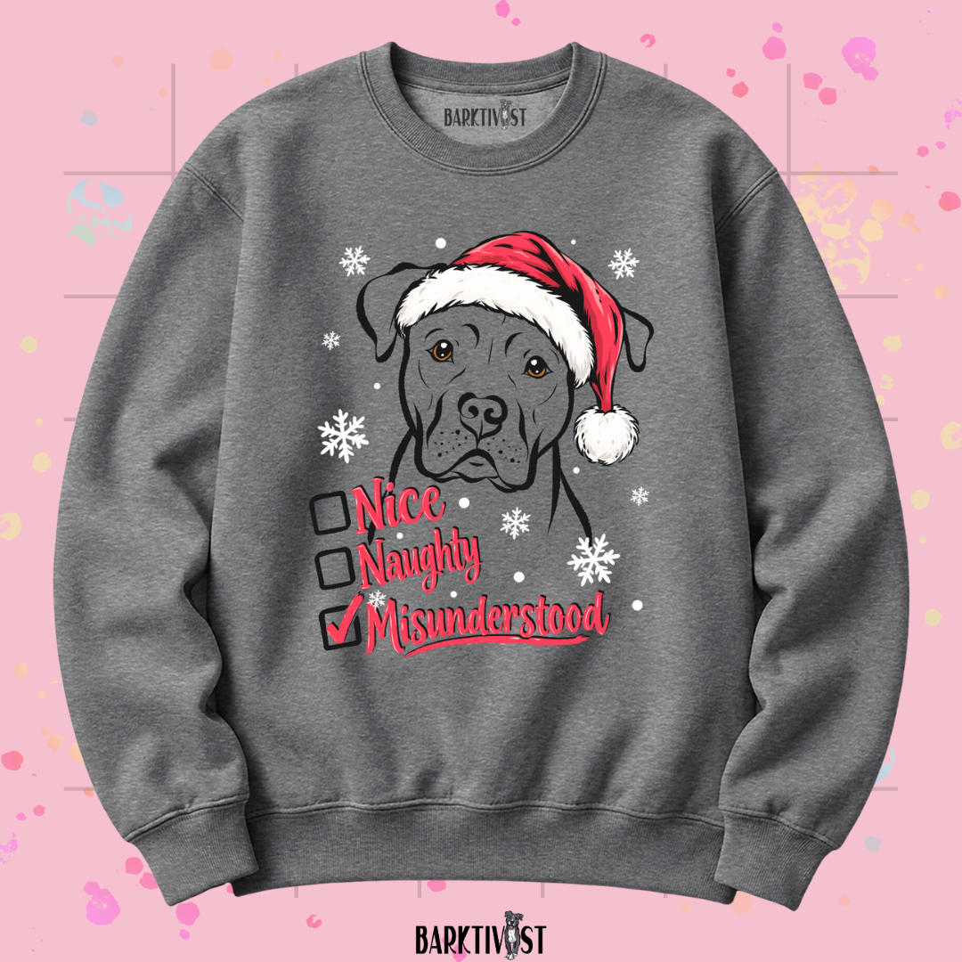 Nice, Naughty, Misunderstood, Classic Sweatshirt
