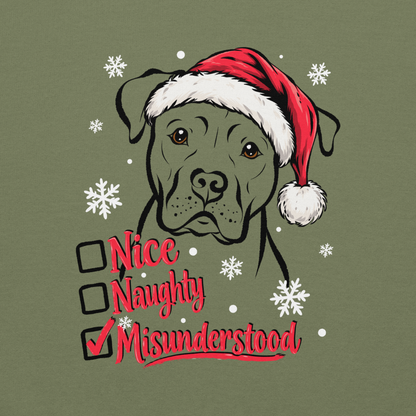 Nice, Naughty, Misunderstood, Classic Sweatshirt