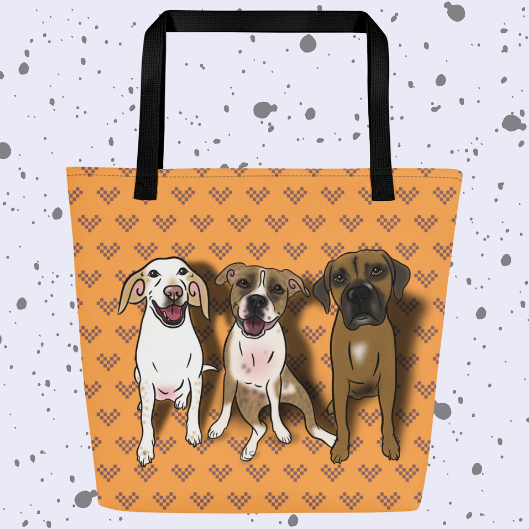 PAWspoke Large Tote