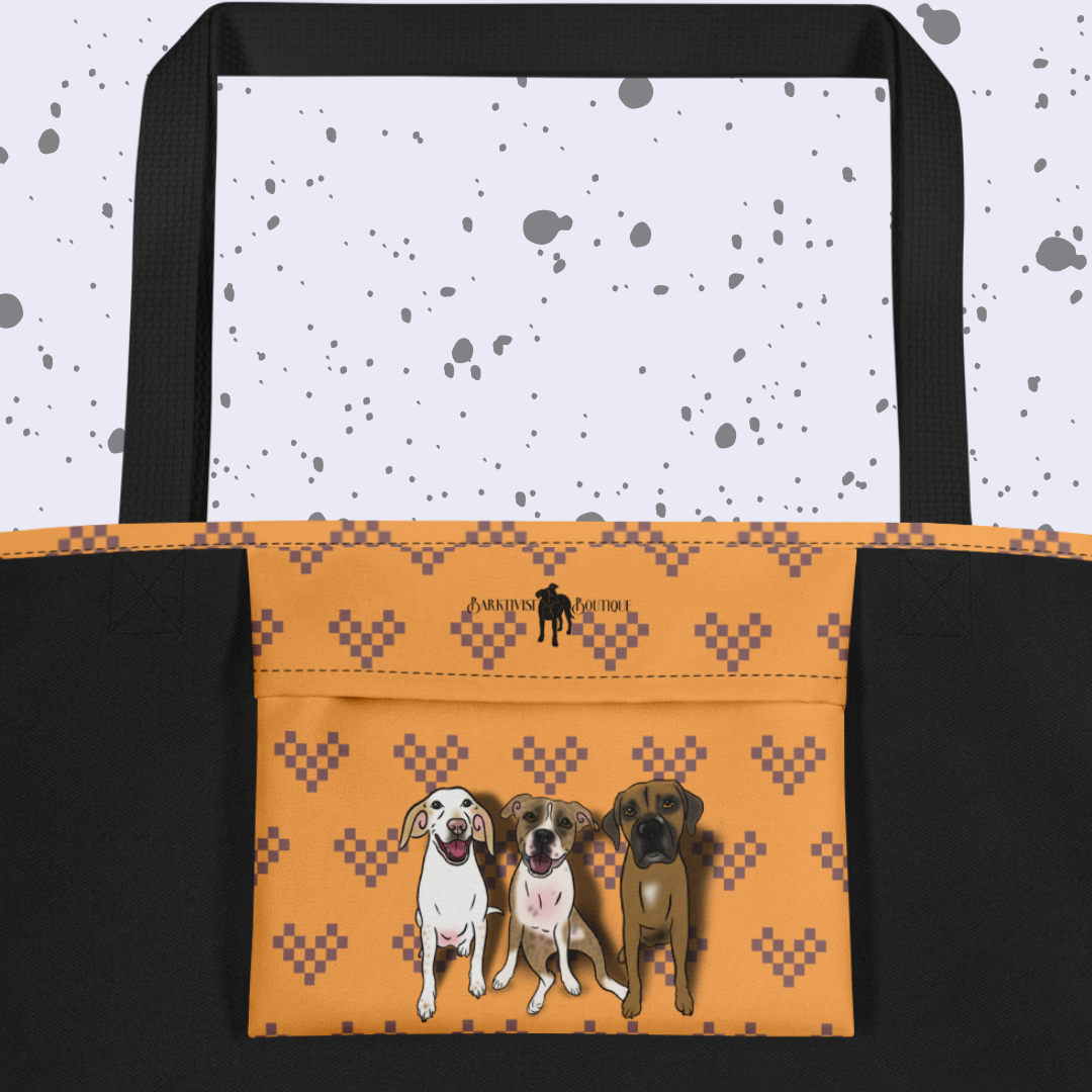 PAWspoke Large Tote