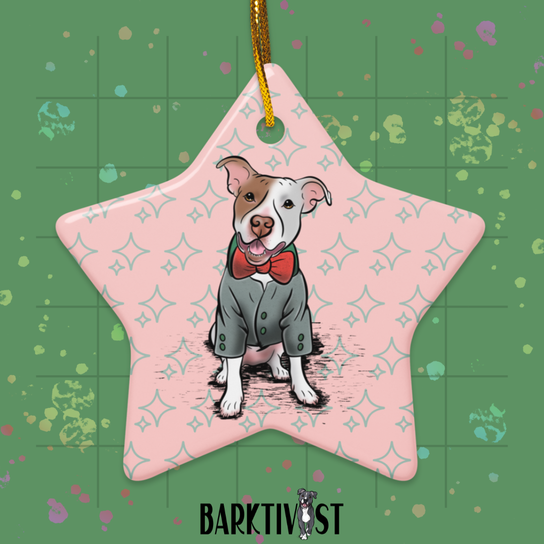 PAWsonalized Ceramic Ornament