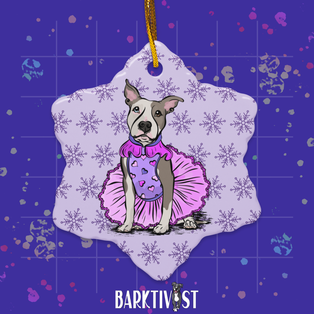 PAWsonalized Ceramic Ornament