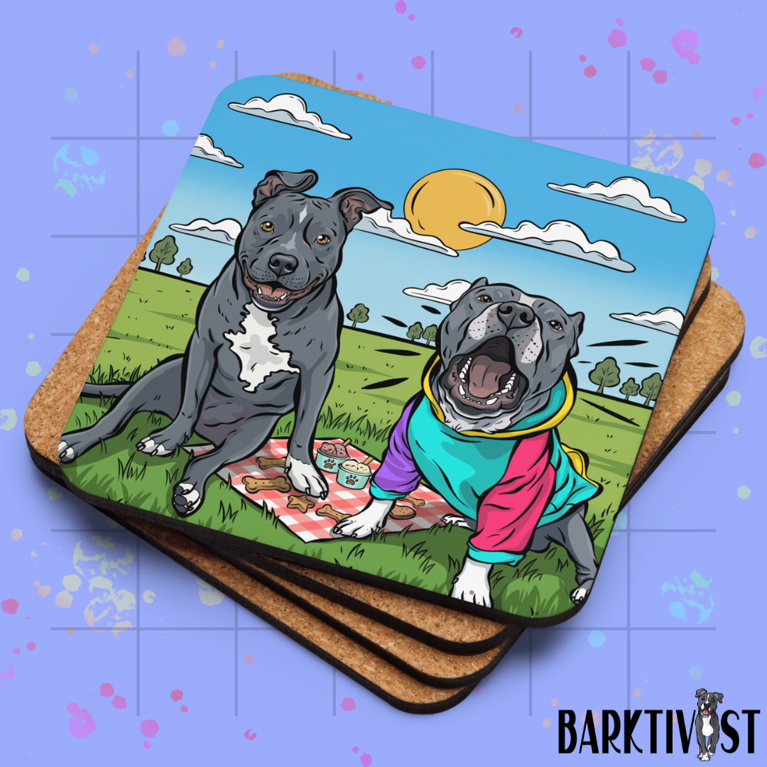PAWsonalized Coaster Set