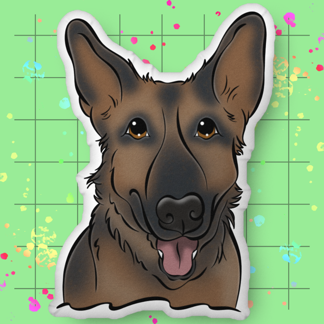 PAWsonalized Custom-Shape Pillow