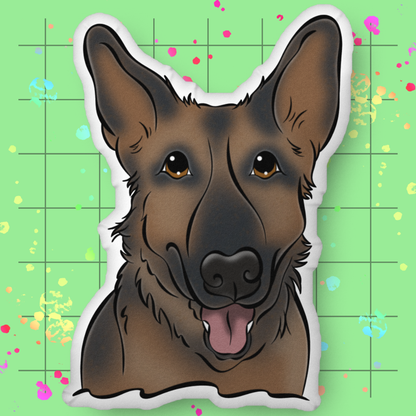 PAWsonalized Custom-Shape Pillow