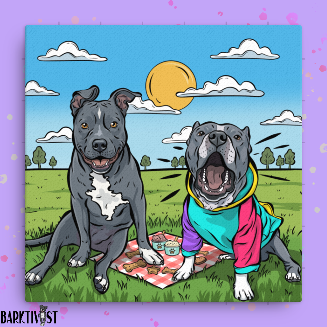 PAWsonalized Canvas Wall Print