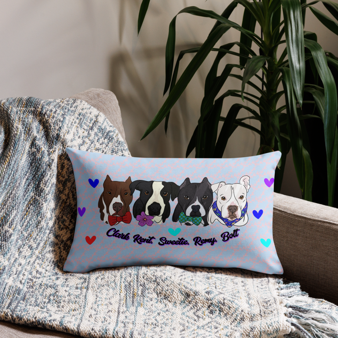 PAWspoke Premium Throw Pillow Cases