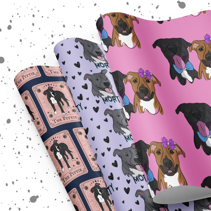 PAWspoke Wrapping Paper Sheets