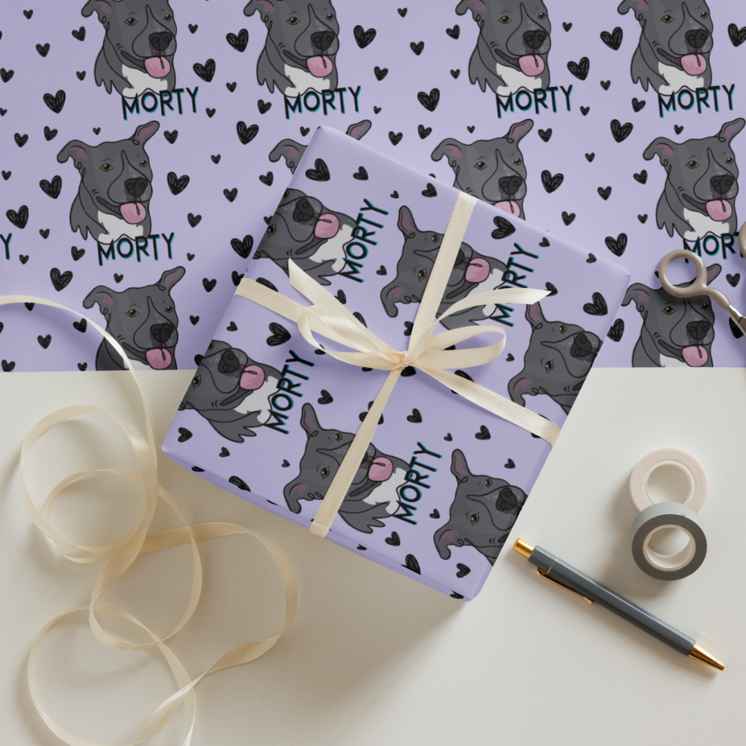 PAWspoke Wrapping Paper Sheets