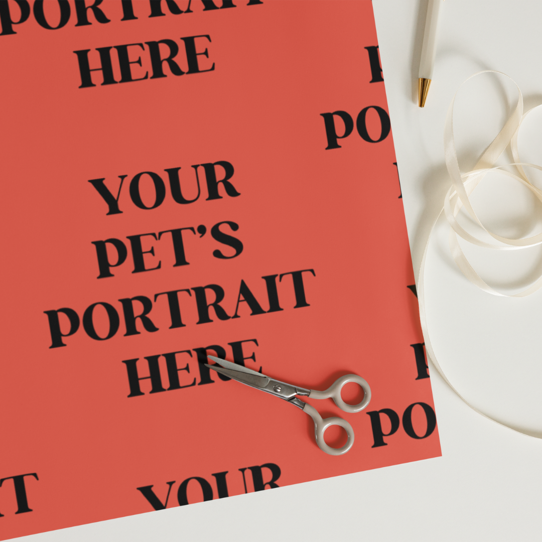 PAWspoke Wrapping Paper Sheets