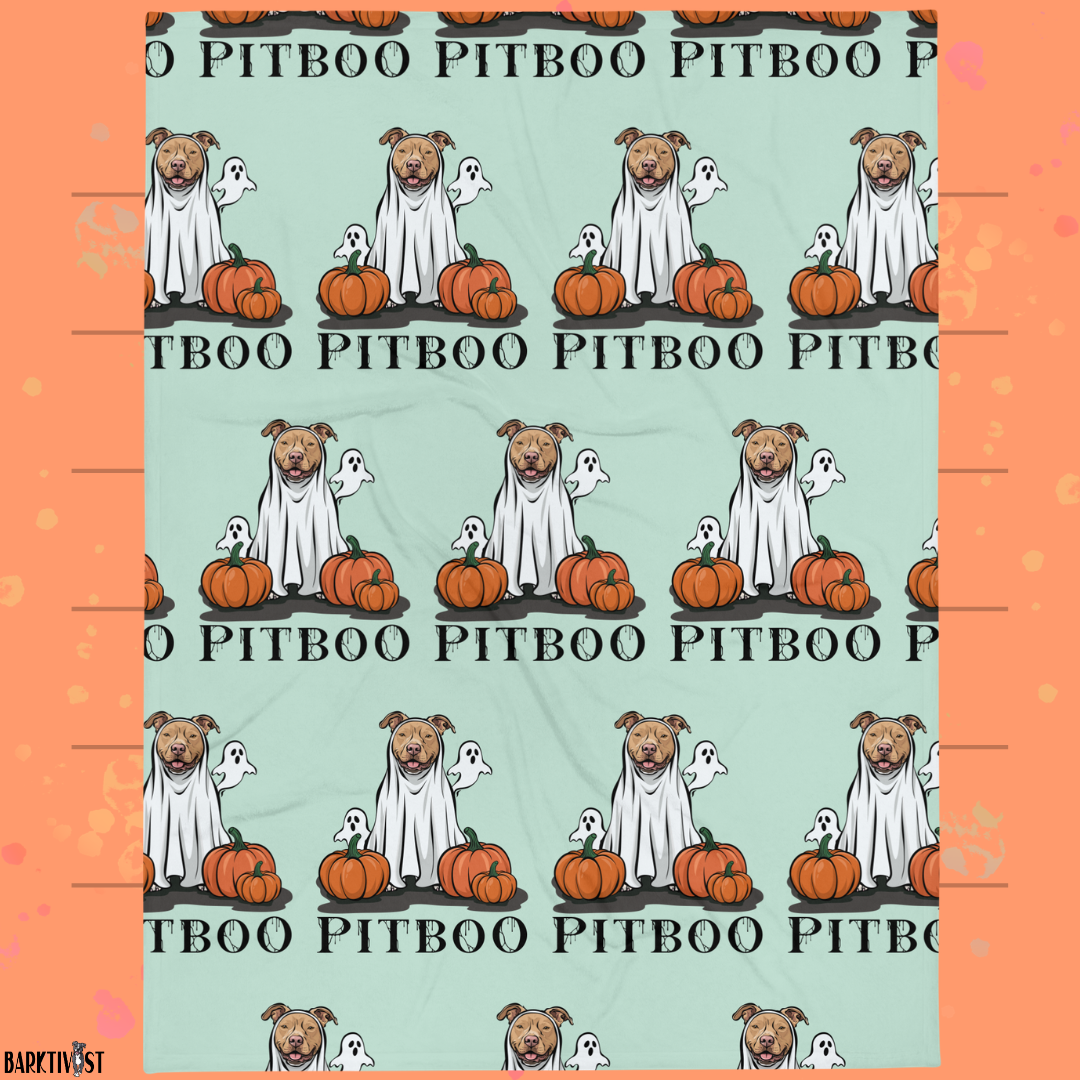 PitBOO Throw Blanket