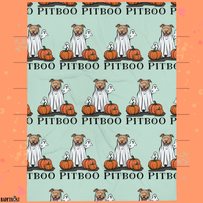 PitBOO Throw Blanket