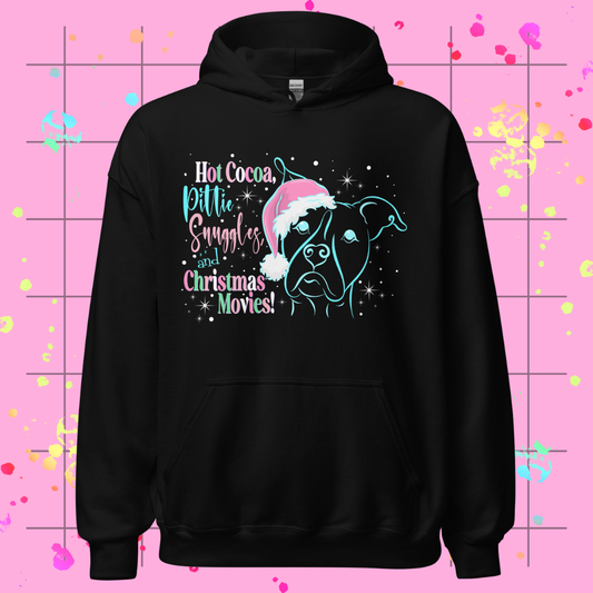 Pittie Snuggles Unisex Hoodie
