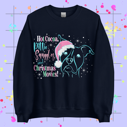 Pittie Snuggles Unisex Sweatshirt