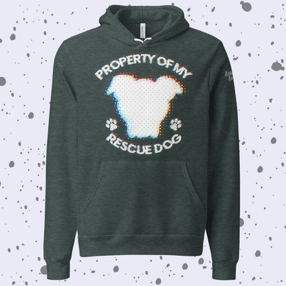 Property of My Rescue Dog Signature Hoodie