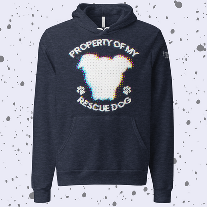 Property of My Rescue Dog Signature Hoodie