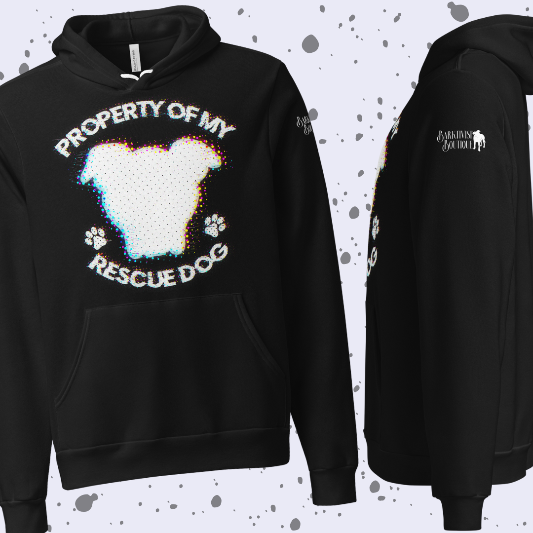 Property of My Rescue Dog Signature Hoodie