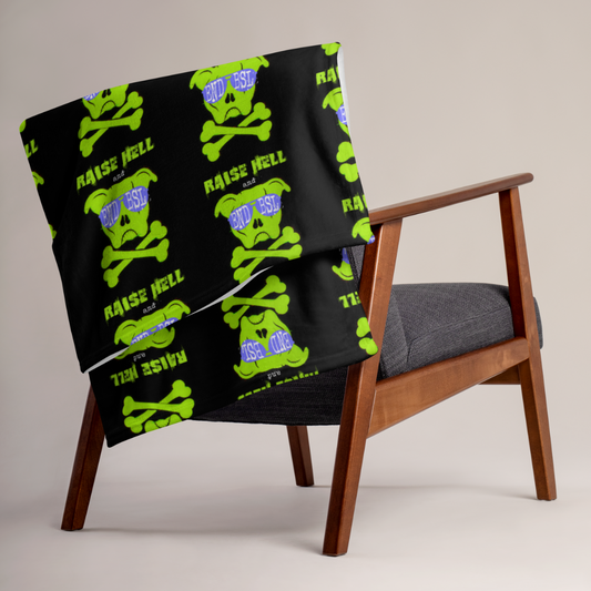 Raise Hell & End BSL Throw Blanket