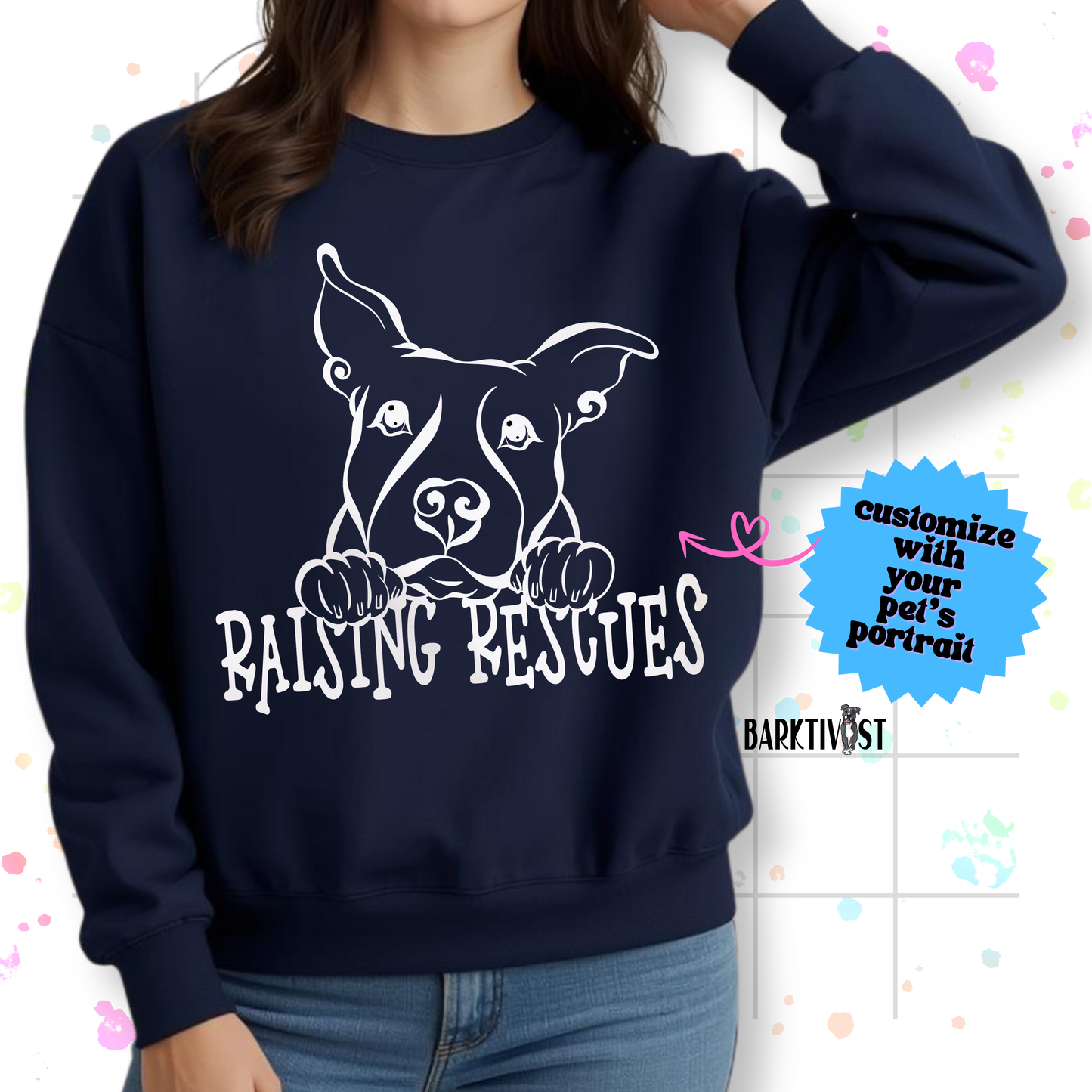 Raising Rescues Unisex Sweatshirt