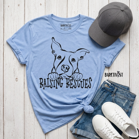 Raising Rescues Unisex Tee