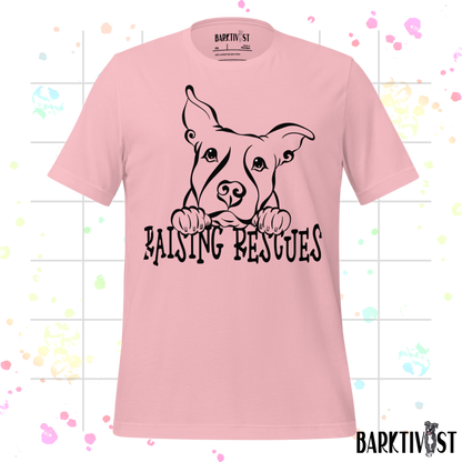 Raising Rescues Unisex Tee