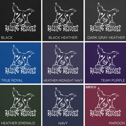 Raising Rescues Unisex Tee