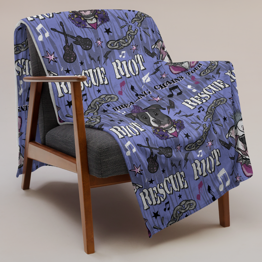 Rescue Riot Throw Blanket