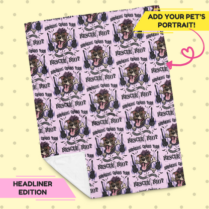 Rescue Riot Throw Blanket