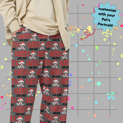 Santa's Favorite Dog Dad Pajama Pants