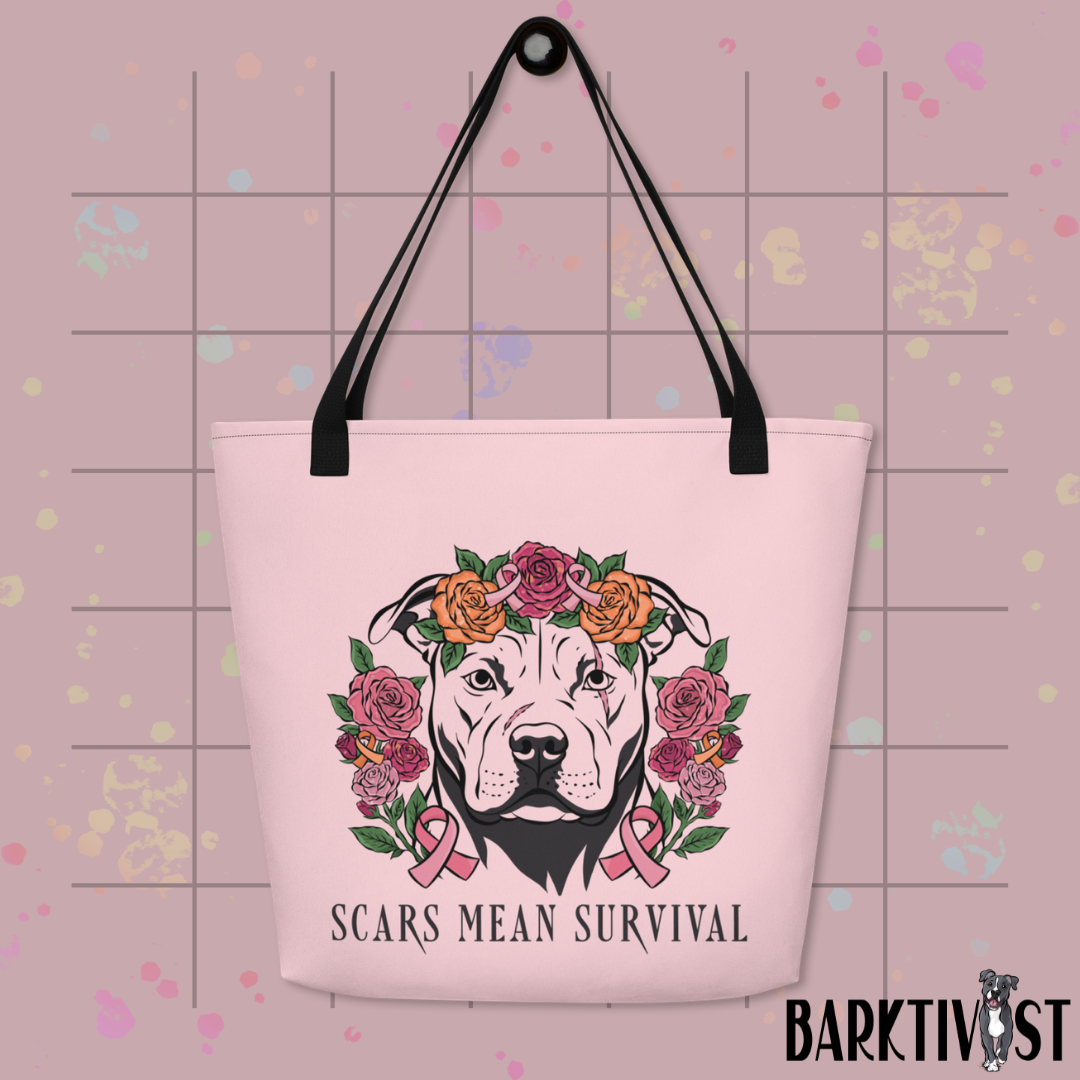 Scars Mean Survival Tote