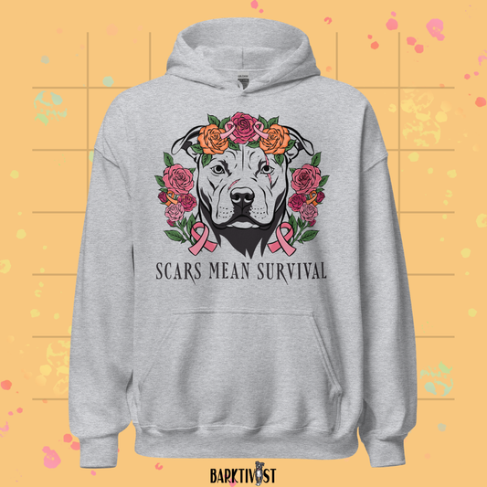 Scars Mean Survival Classic Hoodie