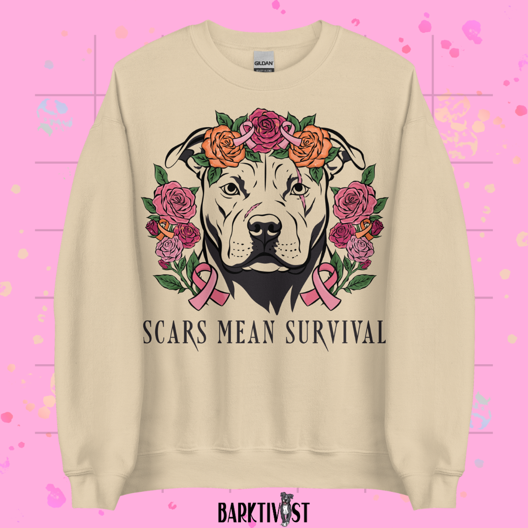 Scars Mean Survival Classic Sweatshirt