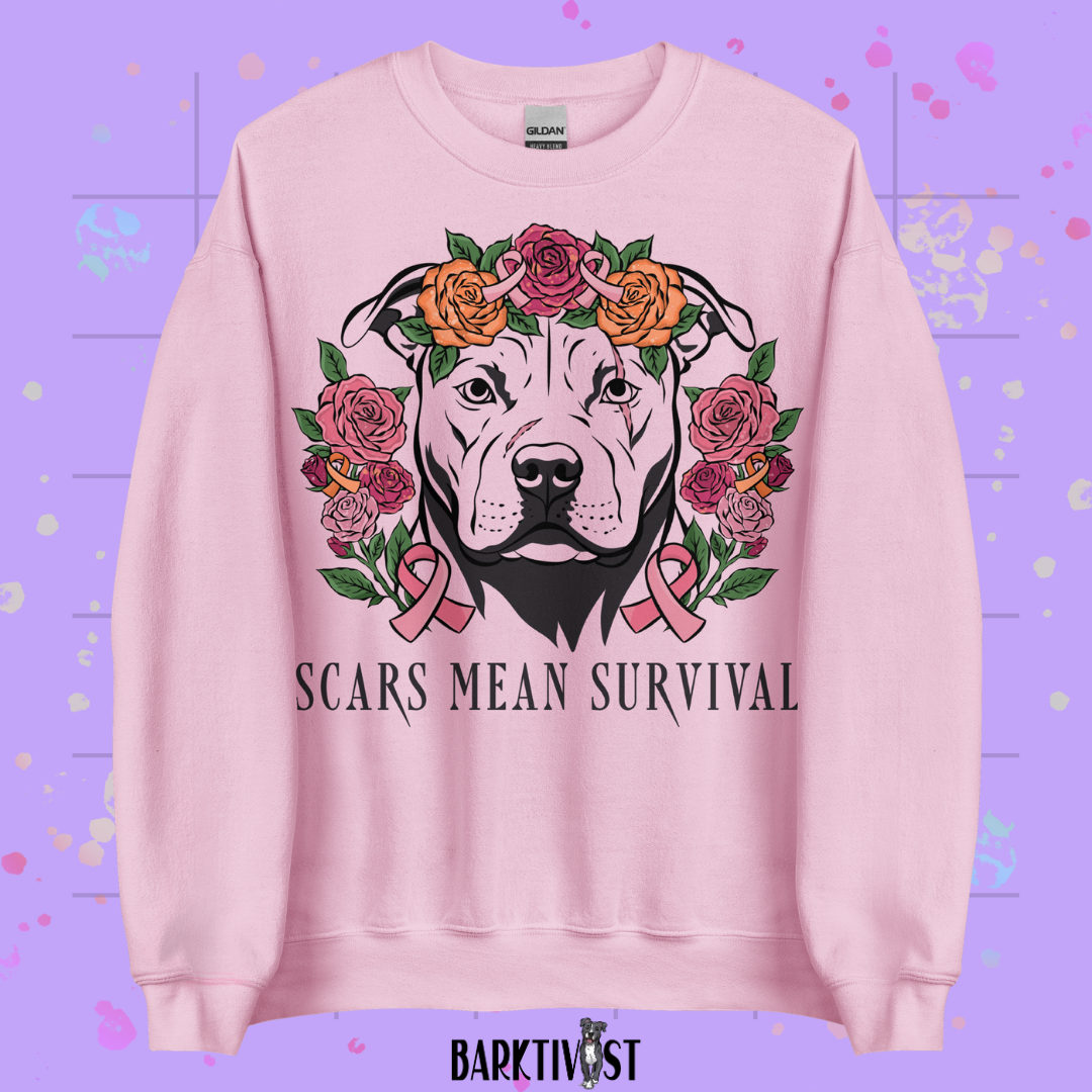 Scars Mean Survival Classic Sweatshirt
