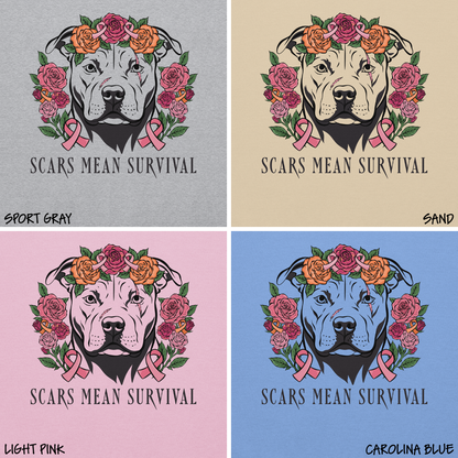 Scars Mean Survival Classic Sweatshirt
