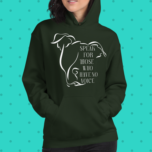 Speak for Those Who Have No Voice Unisex Hoodie