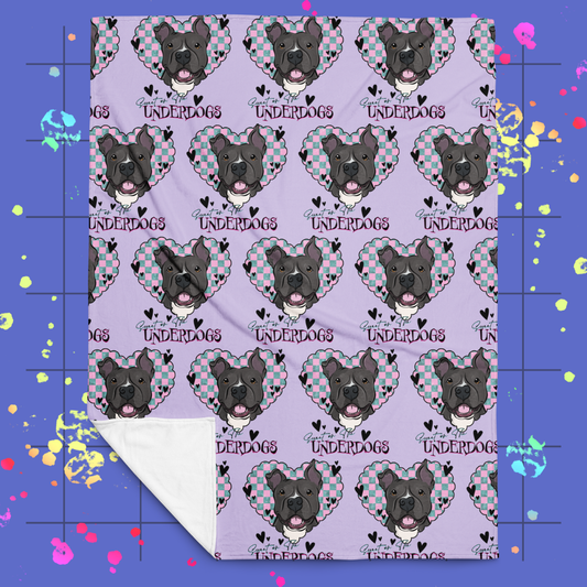 Sweet on the Underdogs Throw Blanket
