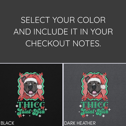 Thicc like Saint Nick Unisex Hoodie