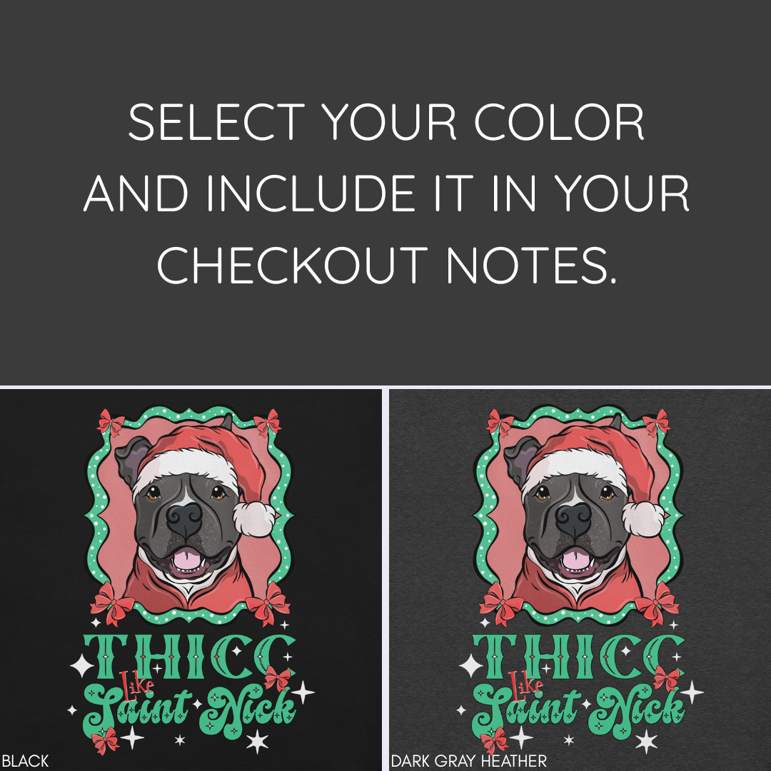 Thicc like Saint Nick Unisex Tee