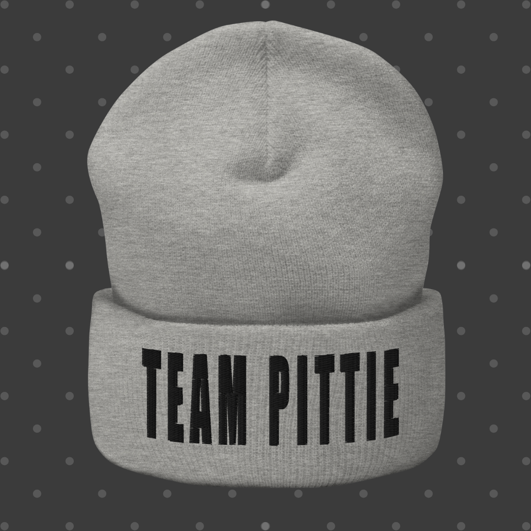 Team Pittie Cuffed Beanie