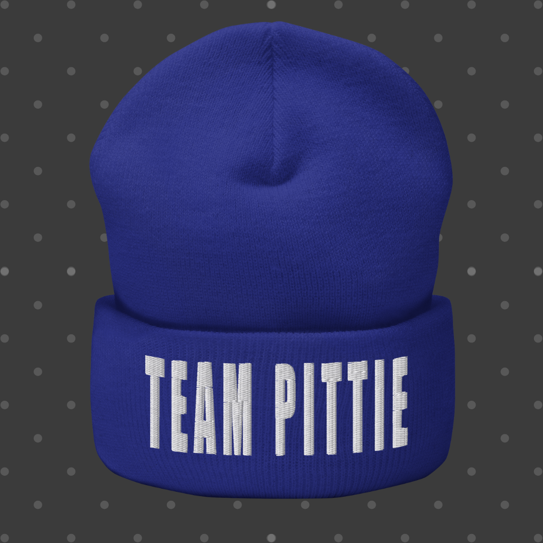 Team Pittie Cuffed Beanie