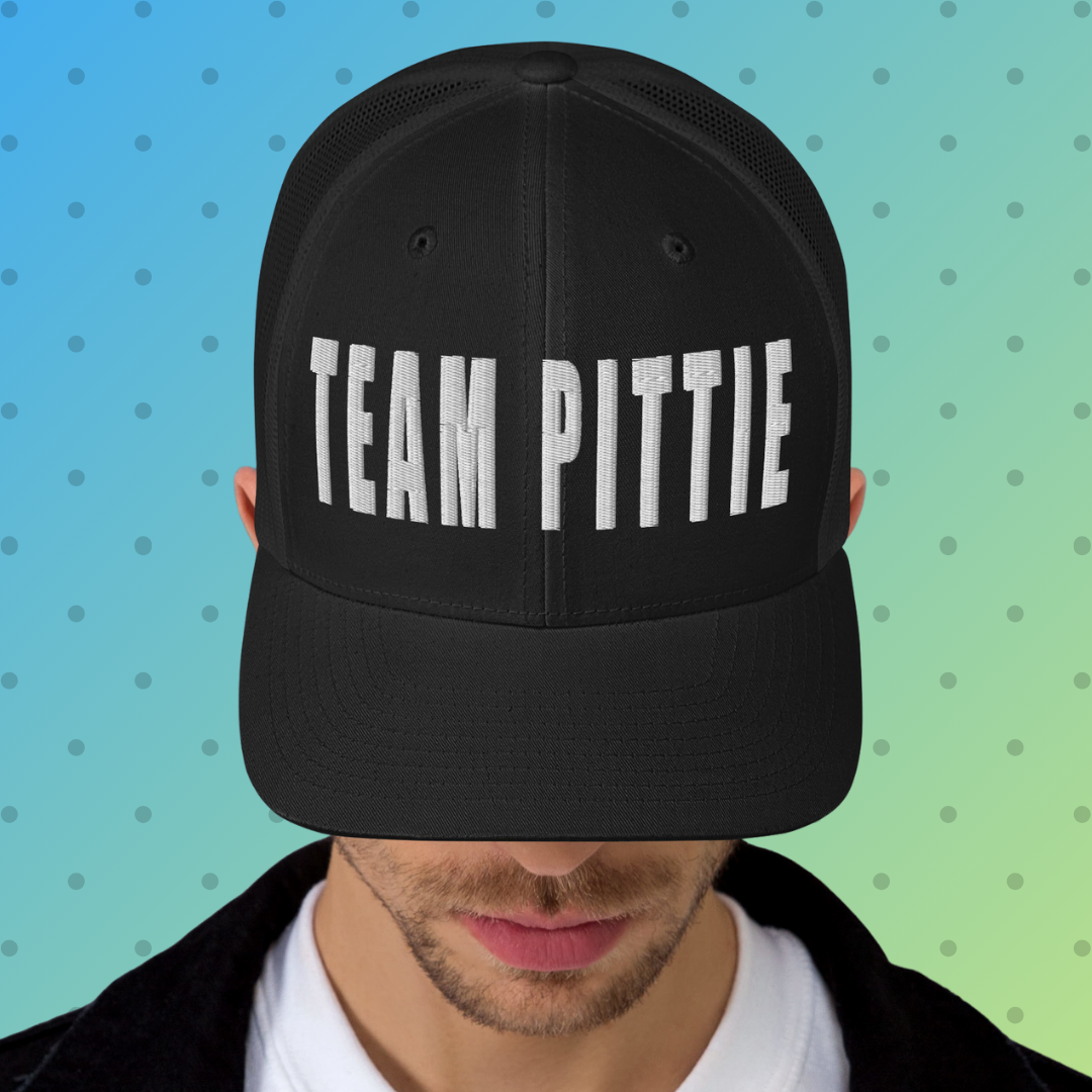 Team Pittie Retro Trucker Hat