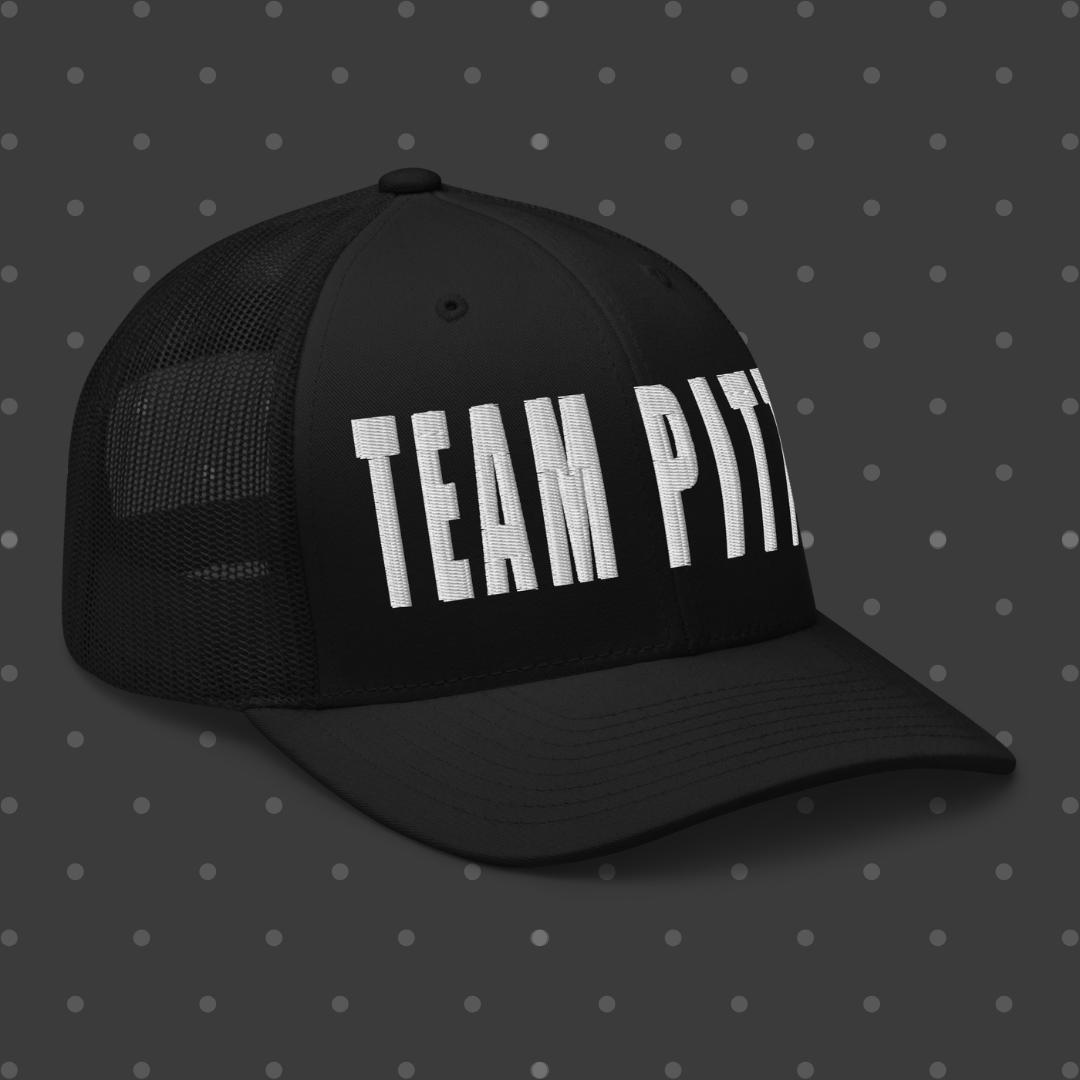 Team Pittie Retro Trucker Hat
